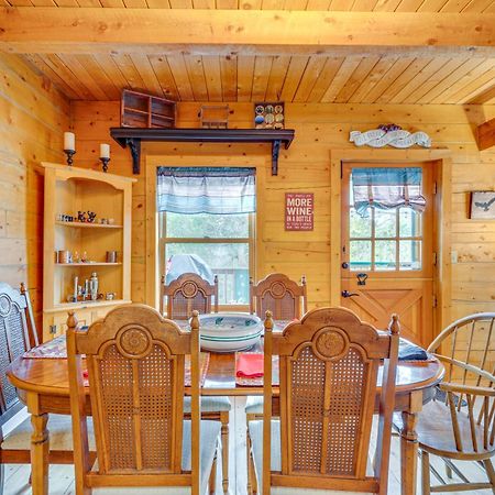 Secluded Black Hawk Log Cabin With Fire Pit! Eksteriør bilde