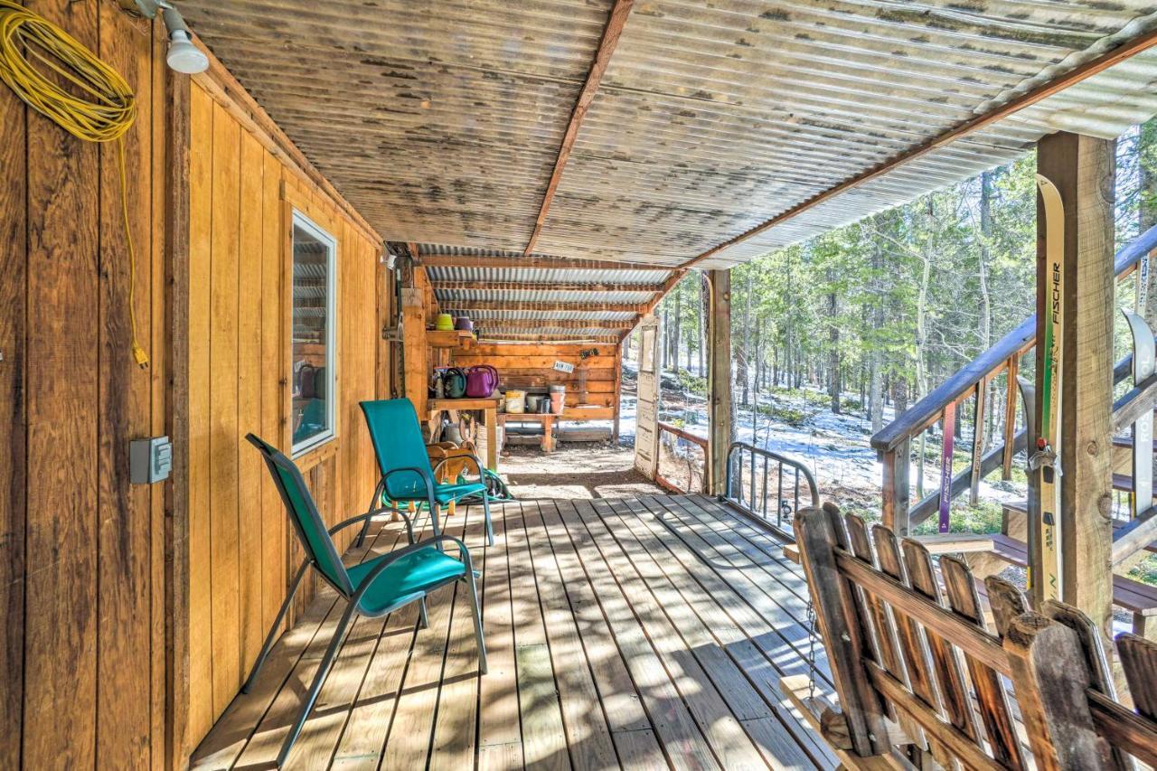 Secluded Black Hawk Log Cabin With Fire Pit! Eksteriør bilde