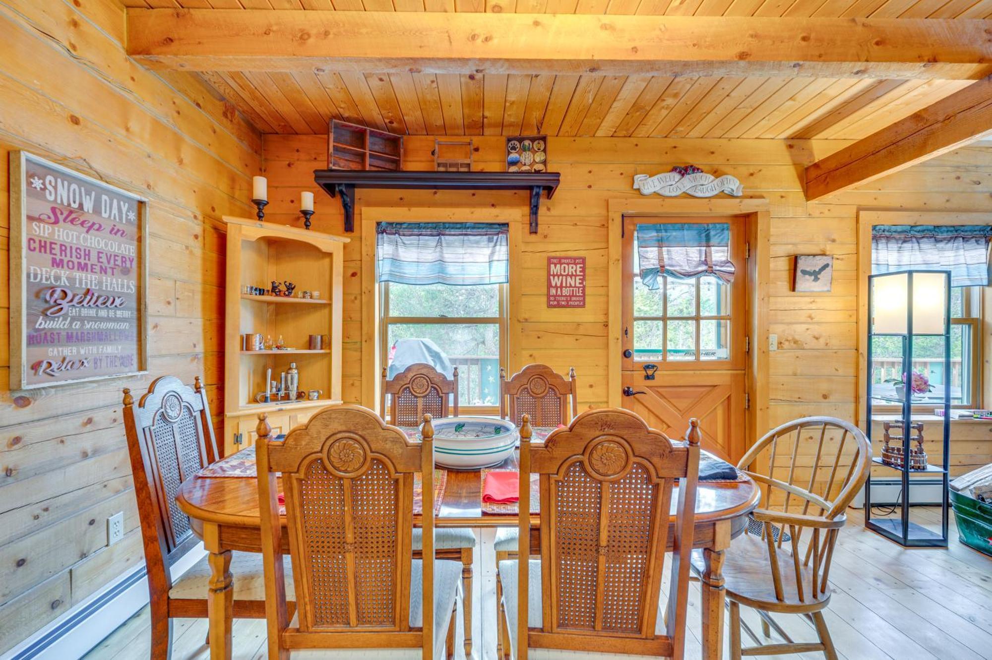 Secluded Black Hawk Log Cabin With Fire Pit! Eksteriør bilde