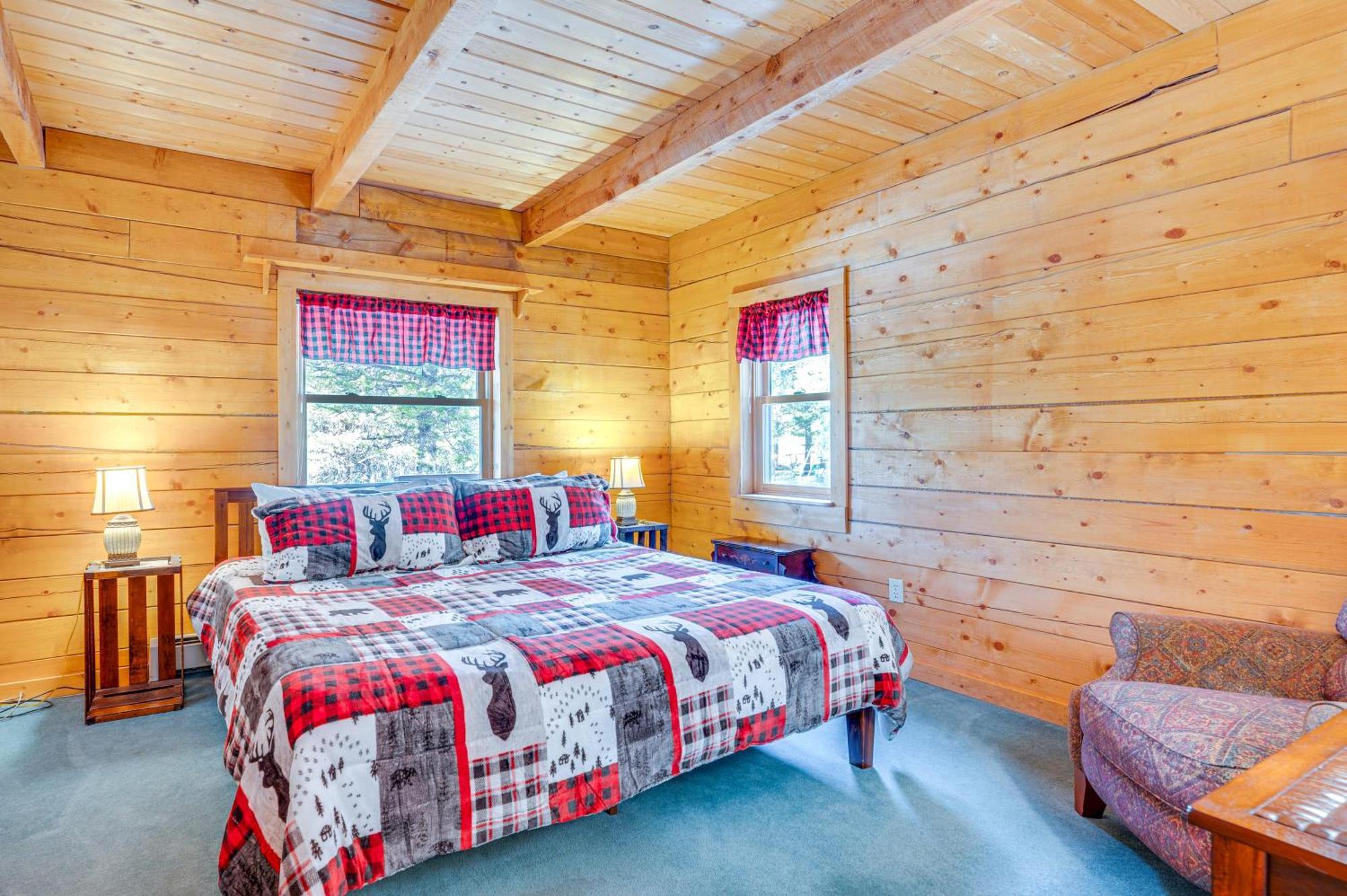Secluded Black Hawk Log Cabin With Fire Pit! Eksteriør bilde