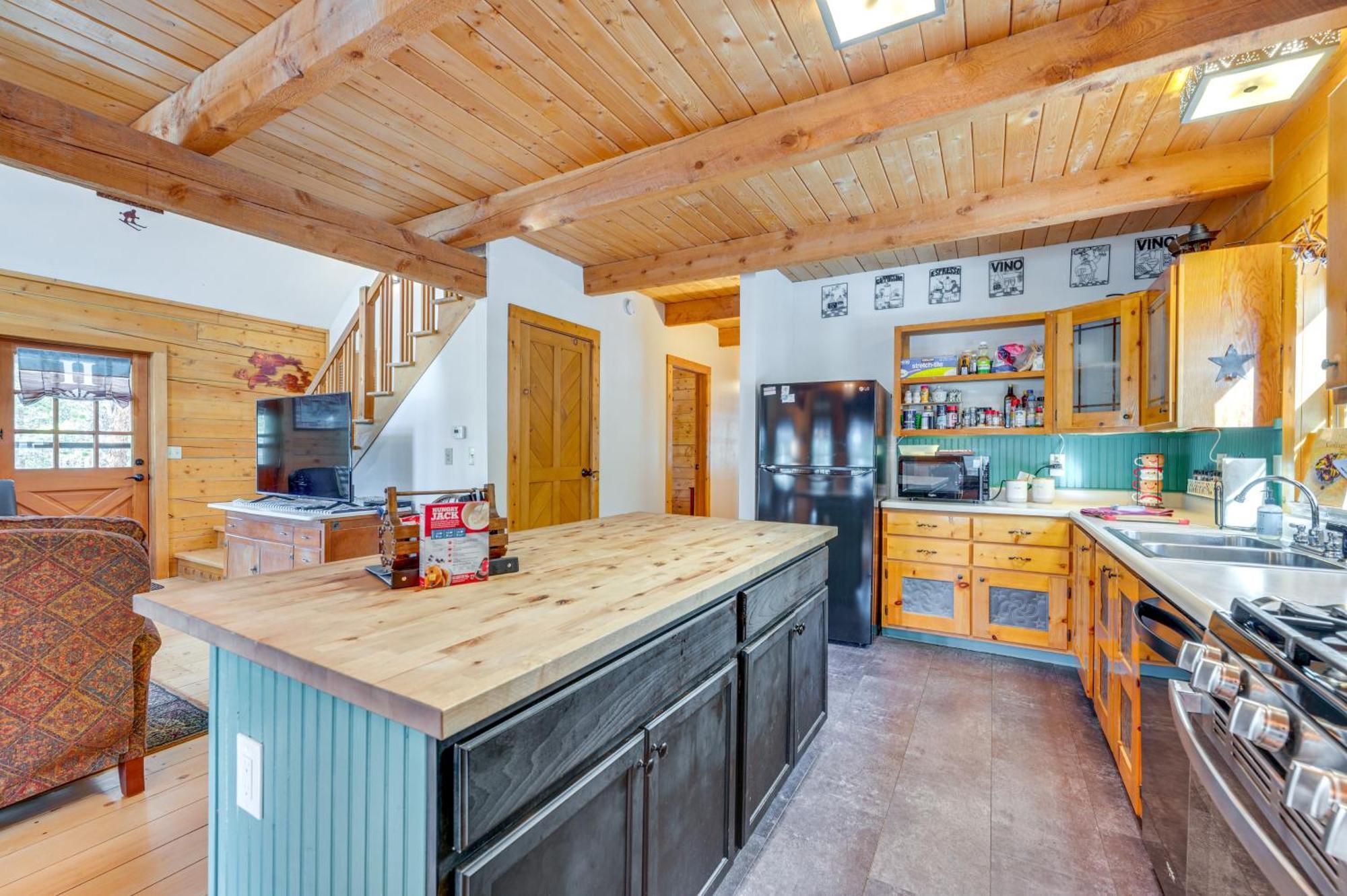 Secluded Black Hawk Log Cabin With Fire Pit! Eksteriør bilde