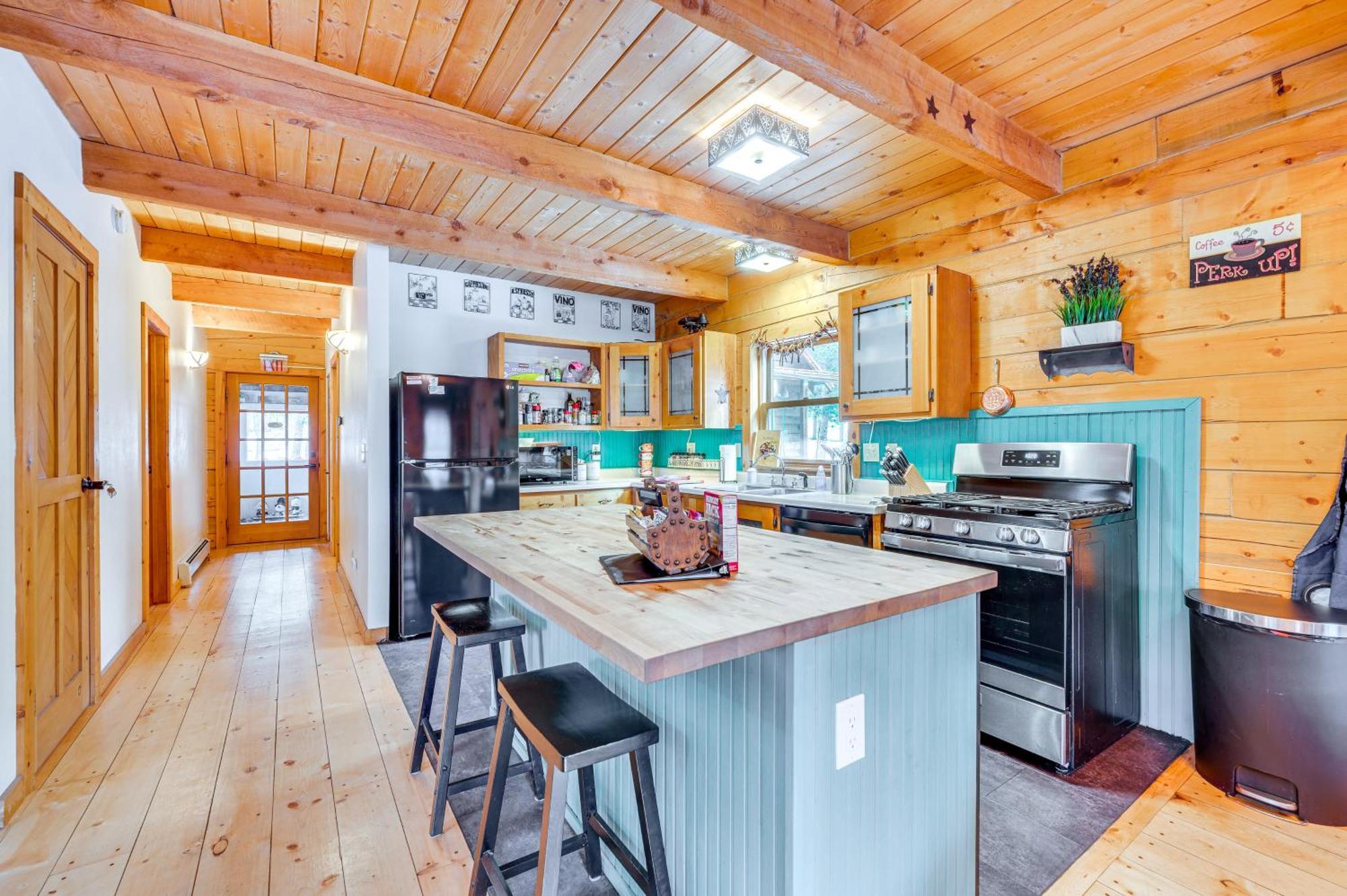 Secluded Black Hawk Log Cabin With Fire Pit! Eksteriør bilde