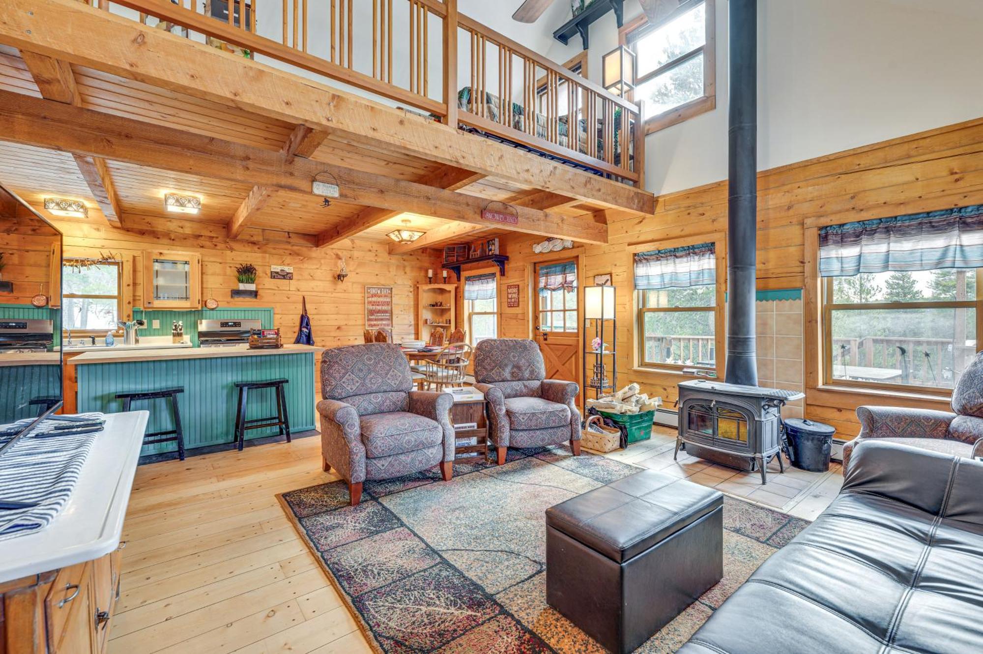 Secluded Black Hawk Log Cabin With Fire Pit! Eksteriør bilde