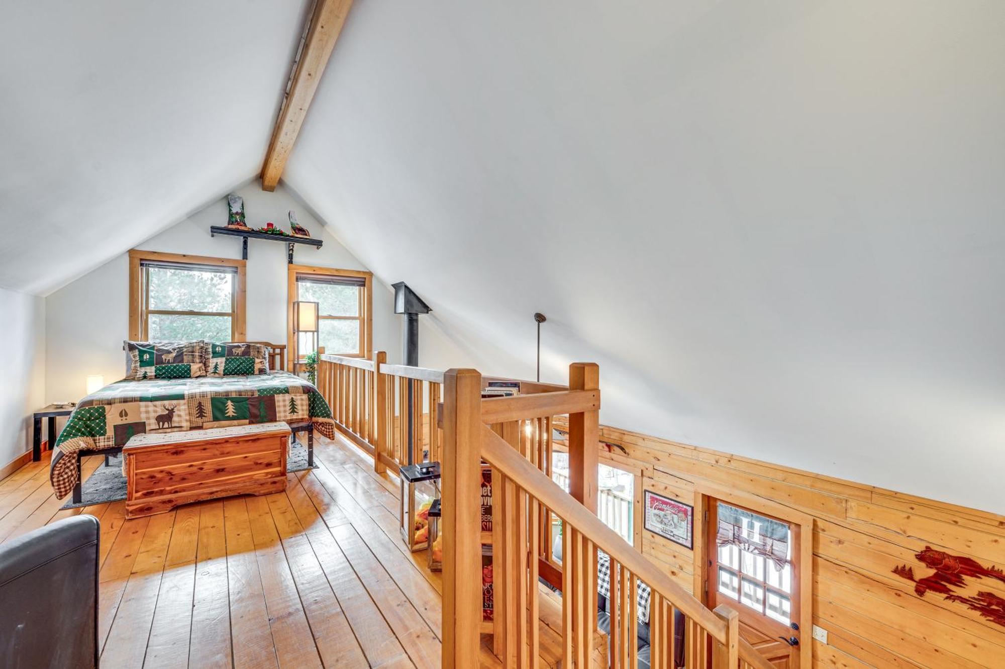 Secluded Black Hawk Log Cabin With Fire Pit! Eksteriør bilde