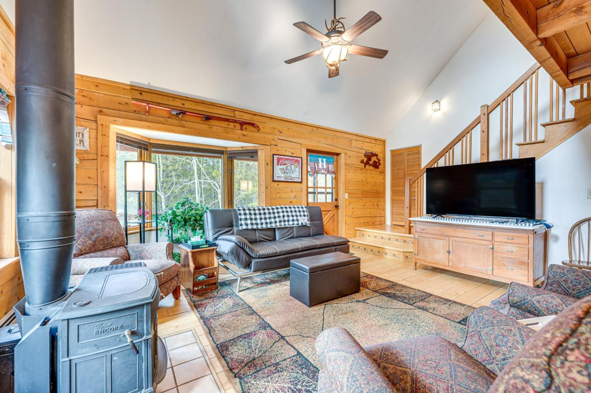 Secluded Black Hawk Log Cabin With Fire Pit! Eksteriør bilde